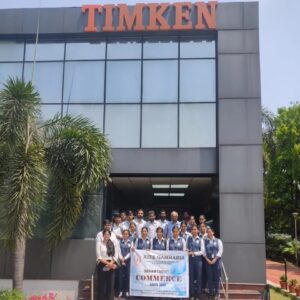 XITE - Industrial Insight: B.Com. Final Year Students Visit Timken India
